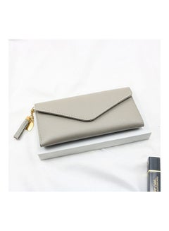 Sleek Lightweight Casual Wallet Grey - v1620552404/N47237138A_5