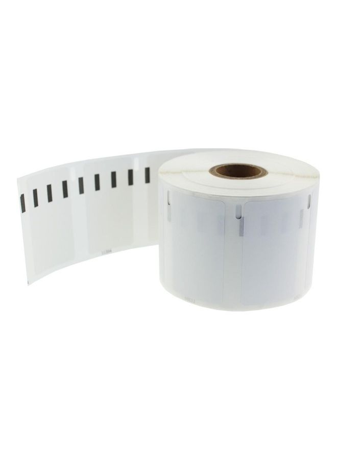 خرطوشة لف الملصقات لطابعات دايمو LW طراز A11354 أبيض