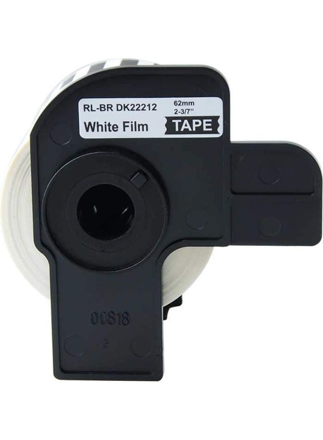 SKY DK22212 Label Roll For Brother QL Printers White  - Image 1
