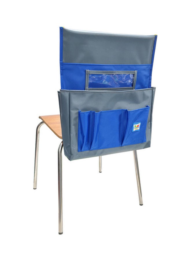 فن ليرنينج ستور منظم جيب تخزين ذكي للكرسي مع فتحة بطاقة الاسم - Image 1