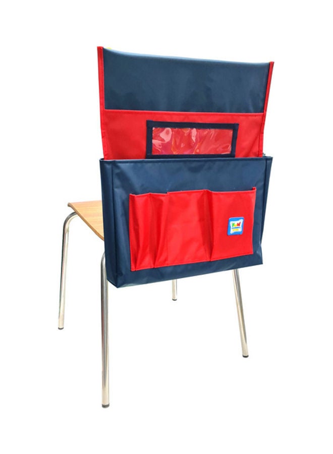 فن ليرنينج ستور منظم جيب تخزين ذكي للكرسي مع فتحة للاسم - Image 1