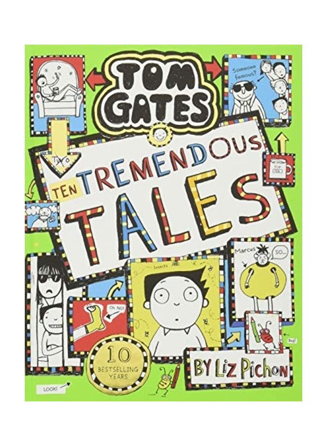 Tom Gates 18 Ten Tremendous Tales Hardcover English by Liz Pichon - 44245 