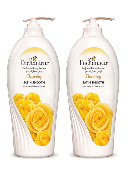 Lotion Assorted Romantic And Charming Multicolour 2x500ml