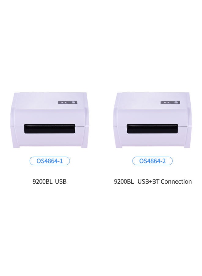 Generic Desktop Thermal Label Printer White  - Image 3