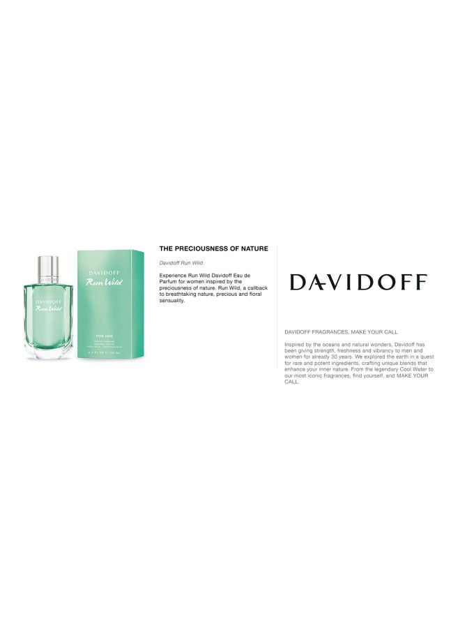 Davidoff - Pack Of 2 Run Wild (W) EDP 2x100ml - Image 1