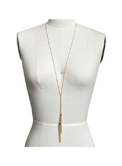 SpinningDaisy Spinning Daisy Double Fringe End Statement Simple Y Necklace  - Image 2