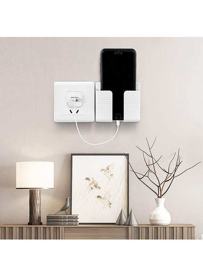 Generic - Self Adhesive Wall Mounted Mobile Phone Holder White - Image 1
