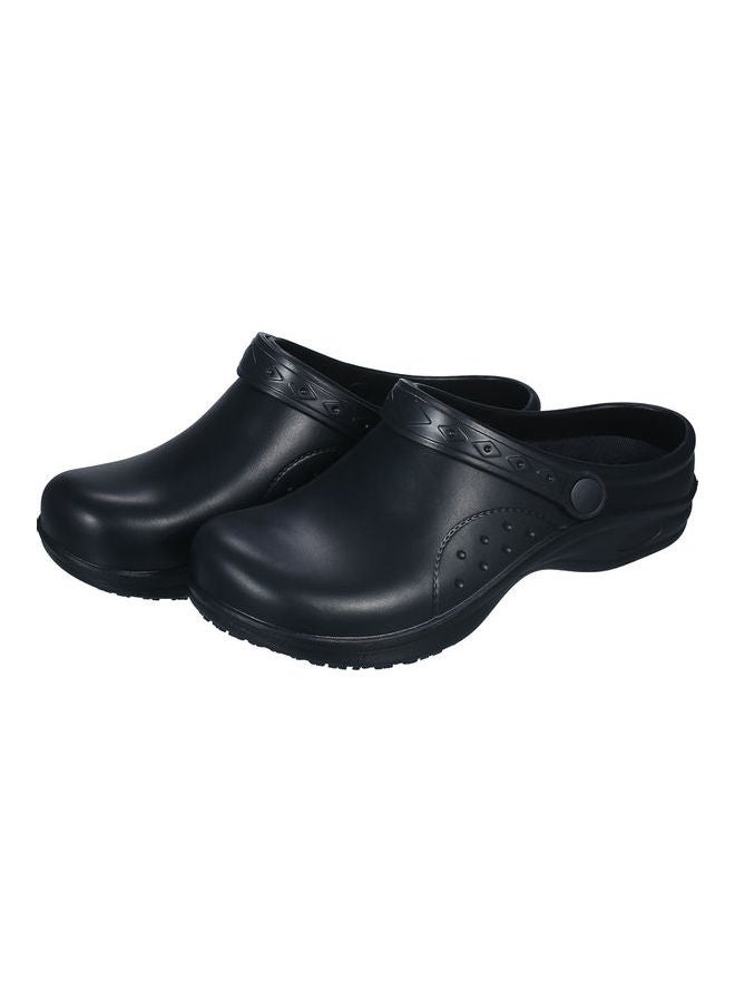 Waterproof Slip-On Comfortable Clog Black - Image 3