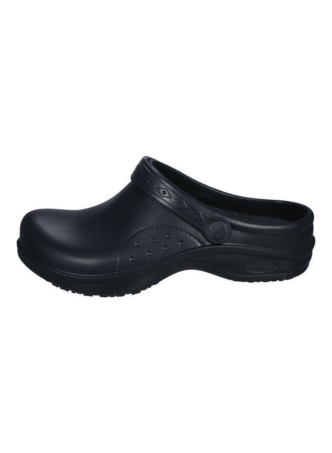 Waterproof Slip-On Comfortable Clog Black - Image 4