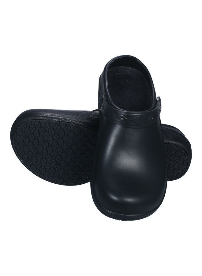 Waterproof Slip-On Comfortable Clog Black - Image 5