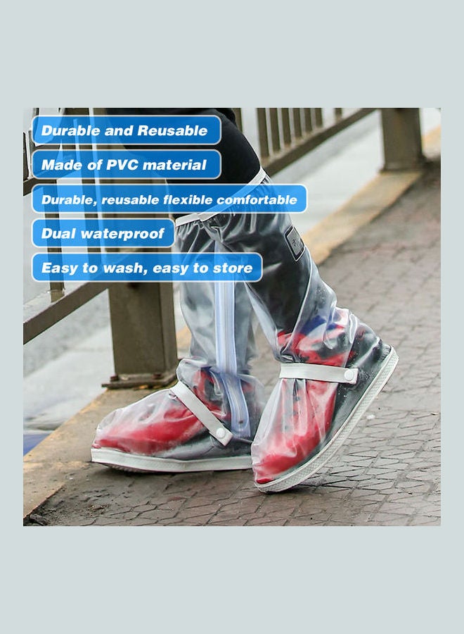 Generic - Waterproof Rain Boot Covers Clear - Image 1
