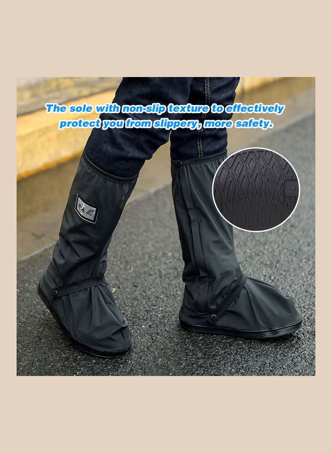 Waterproof Rain Boot Covers Black  - Image 4