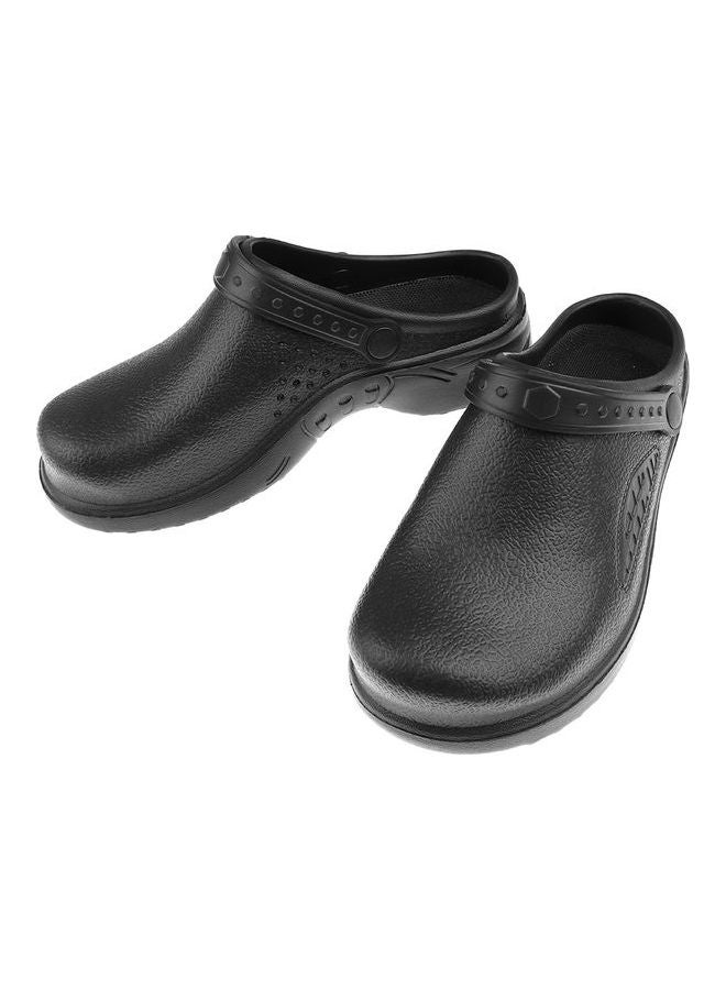 Generic Waterproof Slip-On Comfortable Clog Black  - Image 4