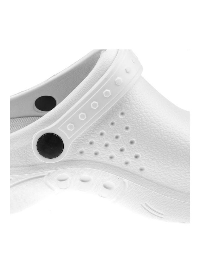 Generic Waterproof Slip-On Comfortable Clog White  - Image 3