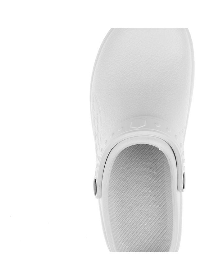 Generic Waterproof Slip-On Comfortable Clog White  - Image 4