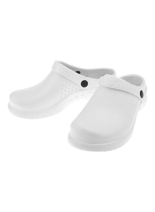Generic Waterproof Slip-On Comfortable Clog White  - Image 2