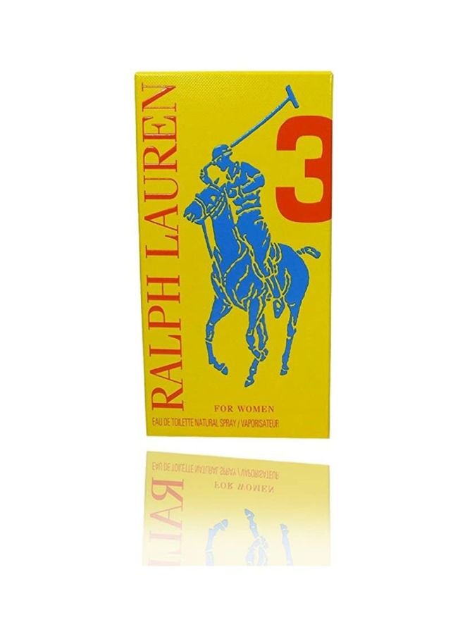 RALPH LAUREN Big Pony 3 For Women EDT 50ml  - Image 3