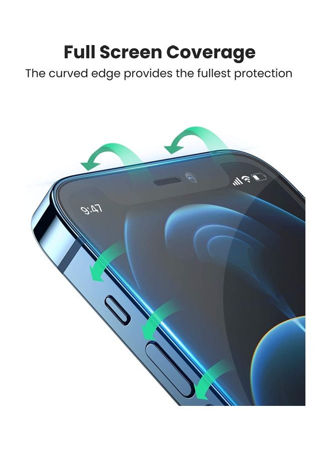 ICS Screen Protector For iPhone 12 And 12 Pro Clear/Blue - Image 2