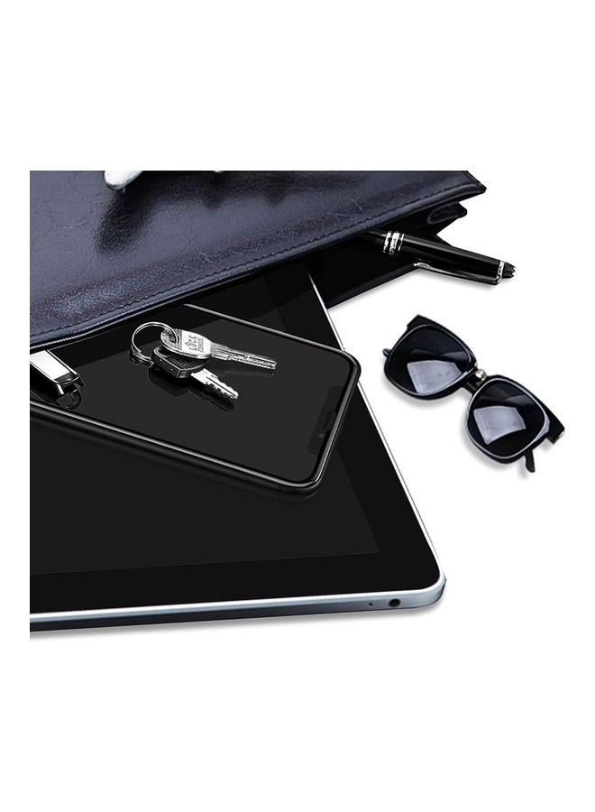 ICS 9H 5D Curve Screen Protector For iPhone SE 2020 Black/Clear - Image 2