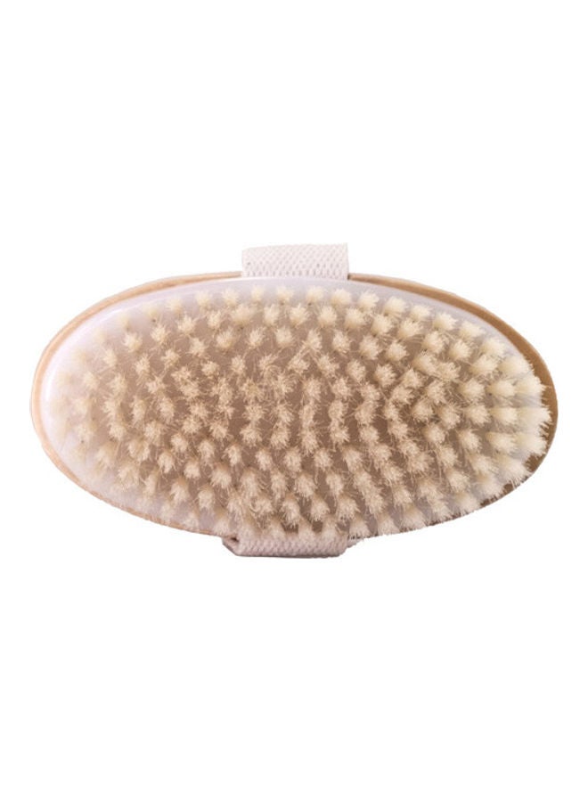 Anti-cellulite Body Brush Beige 8.5x4x13.5cm - Image 2
