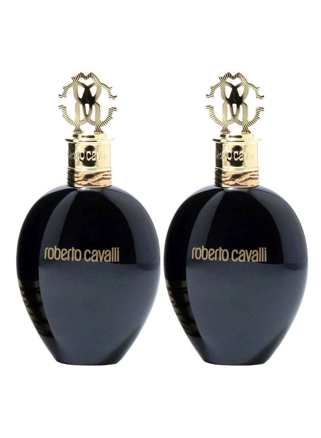 روبرتو كافالي مجموعة ماء عطر نيرو أبسلوتو حجم 75 مل من قطعتين 2x75ملليلتر  - Image 1