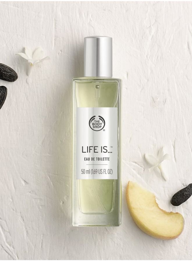 THE BODY SHOP - Life Is EDT 50ml - Image 1