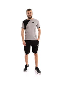 Sport Tshirt With Short Set   Considered One Of The Best Fabrics Grey