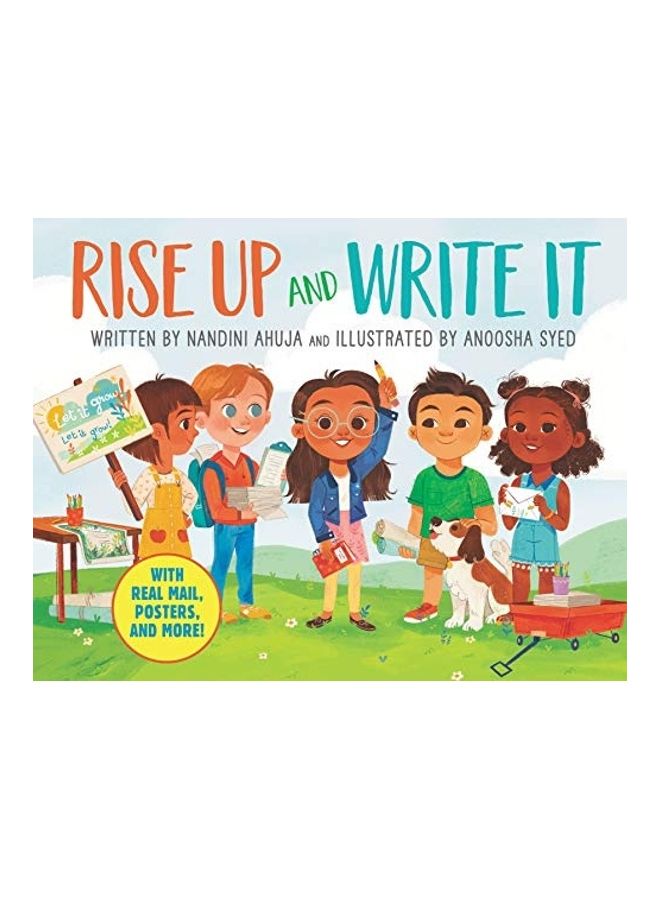 Rise Up And Write It: With Real Mail, Posters, And More! hardcover english 