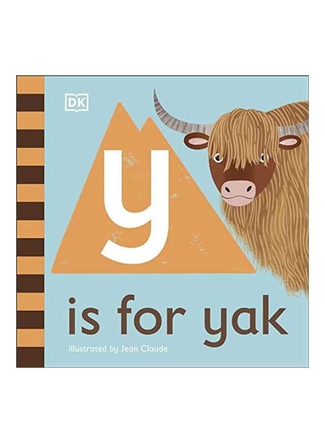 Y Is For Yak Hardcover English by DK - 44231