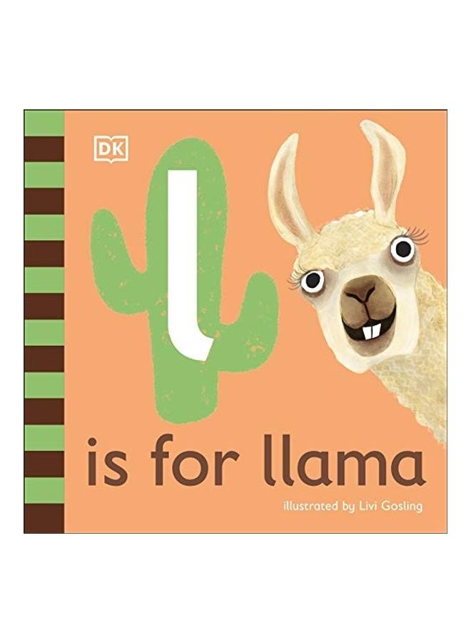 L Is For Llama Hardcover English 