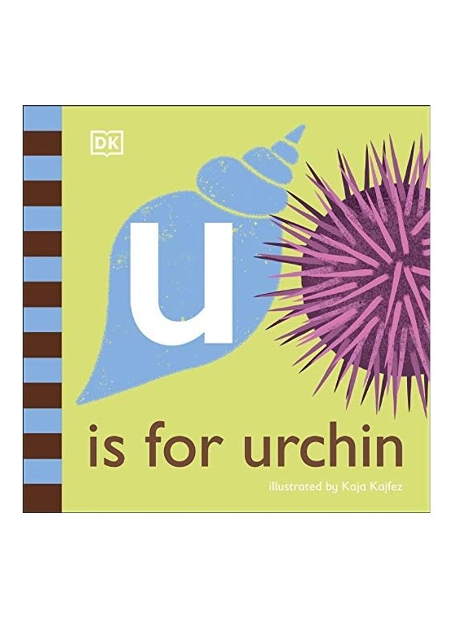 U Is For Urchin Hardcover English by DK - 2021