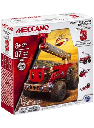 778988138496 87-Piece Rescue Force 3 Model Building Set 3+ Years - v1620647379/N47289503A_1