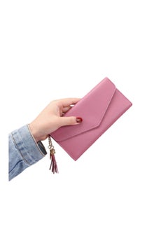 Sleek Lightweight Casual Wallet Pink