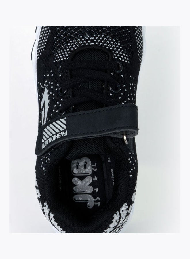 JUST KIDS BRANDS - Rowan velcro Low Top Sneaker Black - Image 1
