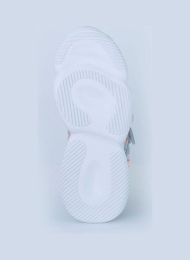 JUST KIDS BRANDS - Everleigh velcro Low Top Sneaker Grey - Image 1