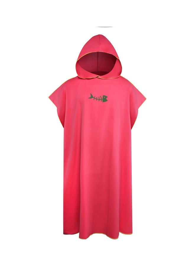Generic - Surf Poncho Changing Towel Quick-Dry Robe with Hood Microfiber Beach Blanket Bath Swim Wetsuit Poncho Royal Peach 23.00 x 3.00 x 20.00cm - Image 1