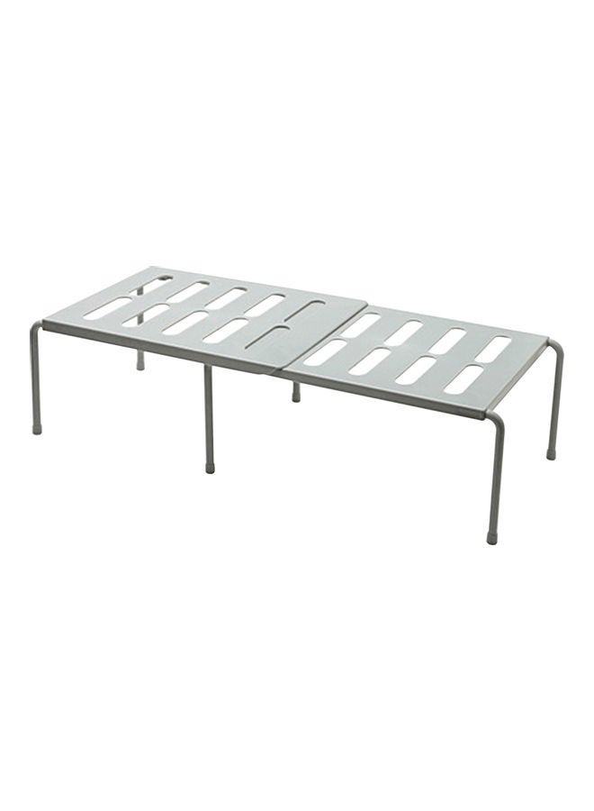 Expandable Stackable Kitchen Counter Grey 41.00x2.00x25.00cm - Image 1