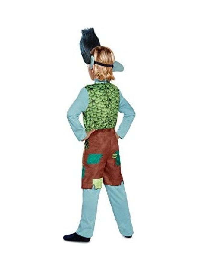 Branch Deluxe Wig Trolls Costume Large - Image 2