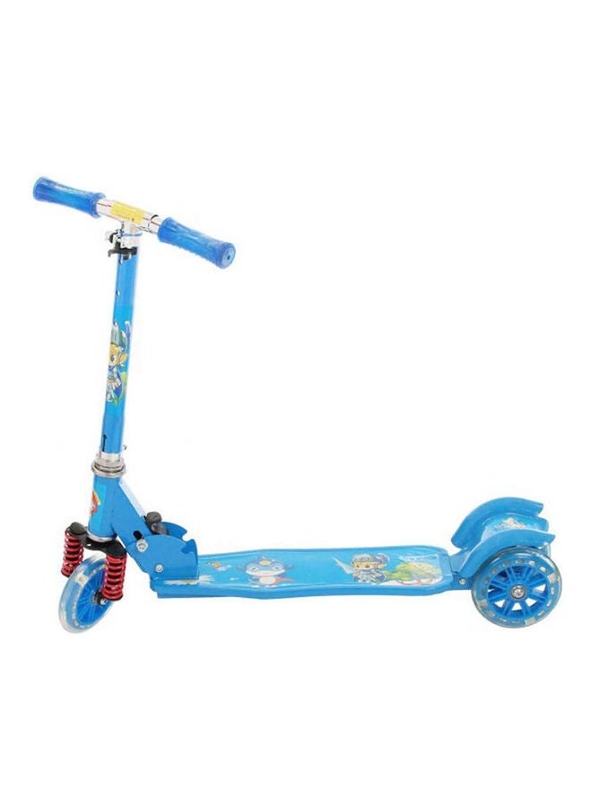Scooter With Three Wheels For Kids Blue - Image 3