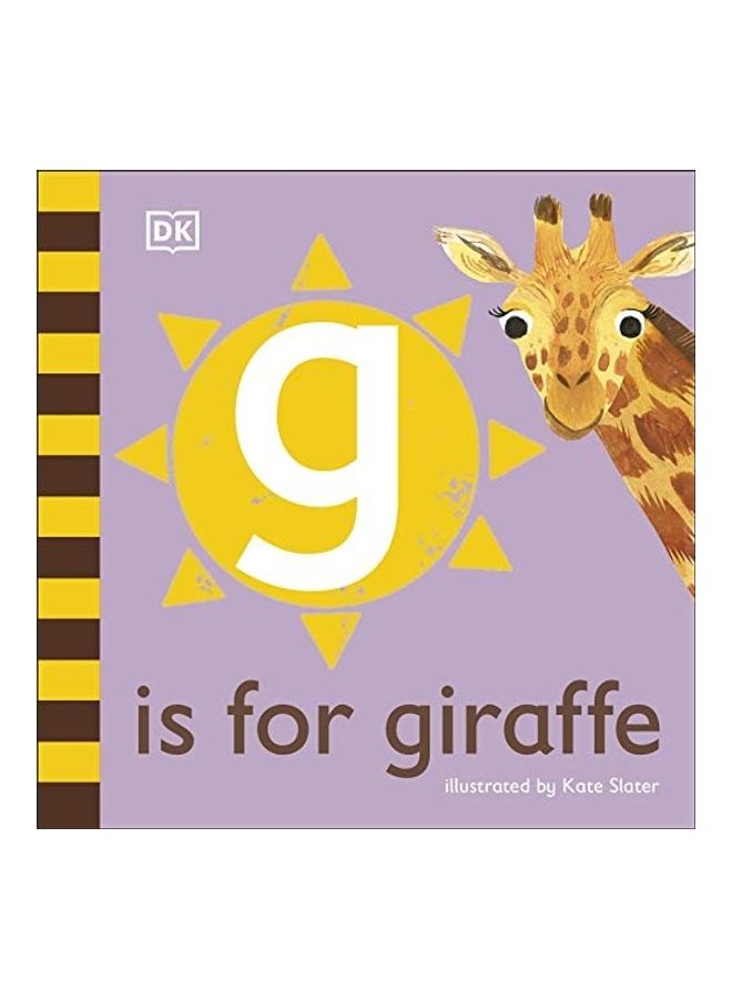 G Is For Giraffe Hardcover English by DK - 2021