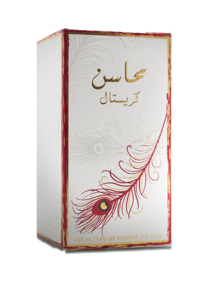 لطافة مجموعة الهدايا محاسن كريستال، مكونة من قطعتين EDP 100 ml, Body Spray 200ملليلتر  - Image 4