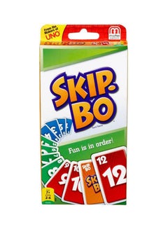 Skip Bo Card Game - Mattel