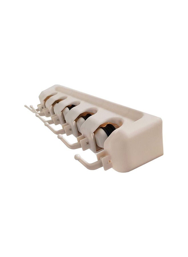 Mop And Broom Holder Beige 32x6.5x9cm  - Image 1