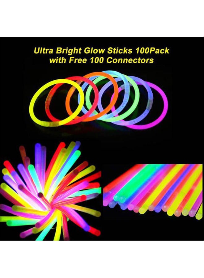 100 Pcs Pack  Glow Sticks Bulk 20cm  - Image 2