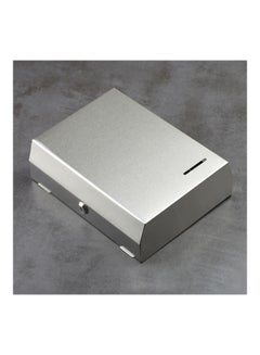 Generic Wall Mounted Paper Towel Dispenser Silver 27.30x8.70x21.50cm  - Image 3