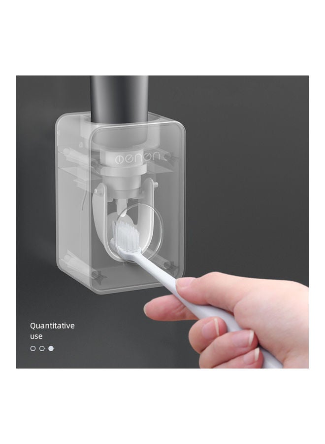 MENGNI Automatic Toothpaste Dispenser Grey 11.50x6.50x7.50cm - Image 3