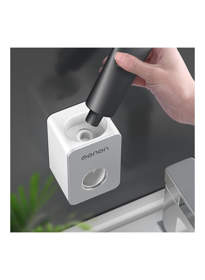 MENGNI Automatic Toothpaste Dispenser Grey 11.50x6.50x7.50cm - Image 2