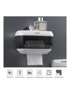 MENGNI Paper Towel Dispenser White/Black 23.00x12.50x15.50cm  - Image 3