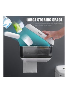 MENGNI Paper Towel Dispenser White/Black 23.00x12.50x15.50cm  - Image 5