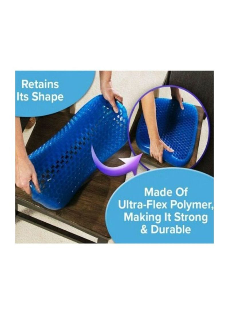 Gel Flex Seat Cushion Polyester Blue  - Image 3